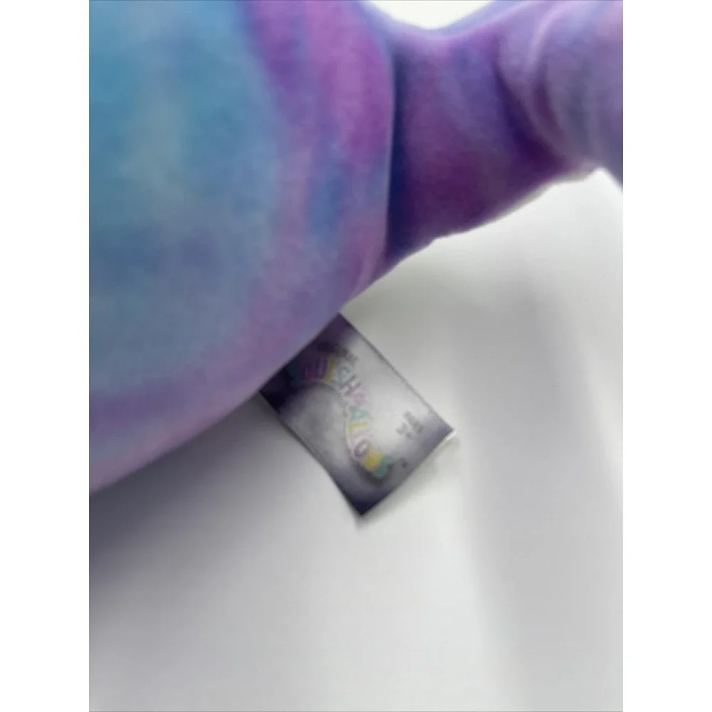 Squishmallows Hallie Narwhal‎ Tie Dye Plush 8 inch